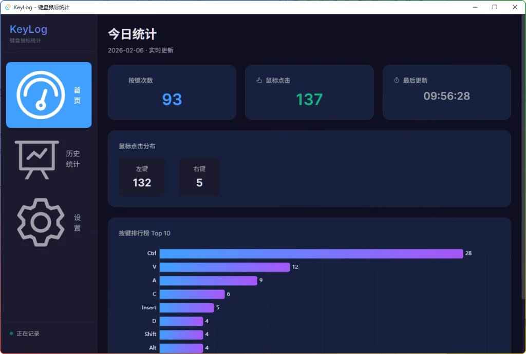 图片[1]-KeyLog v0.1.0 | 跨平台本地隐私统计工具-资源汇集