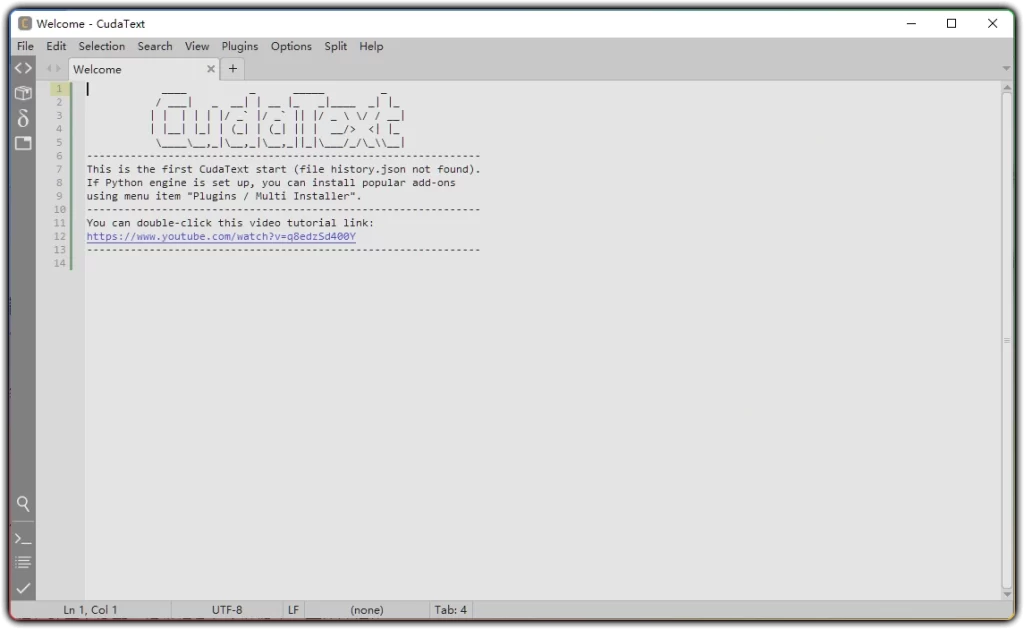 图片[1]-CudaText v1.234.0.2中文绿色版 - 免费跨平台编辑器-资源汇集