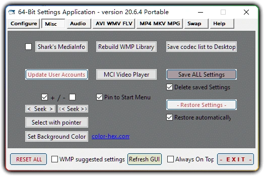 图片[1]-Shark007 Codecs v20.6.4纯净版 - 无广告影音解码器-资源汇集