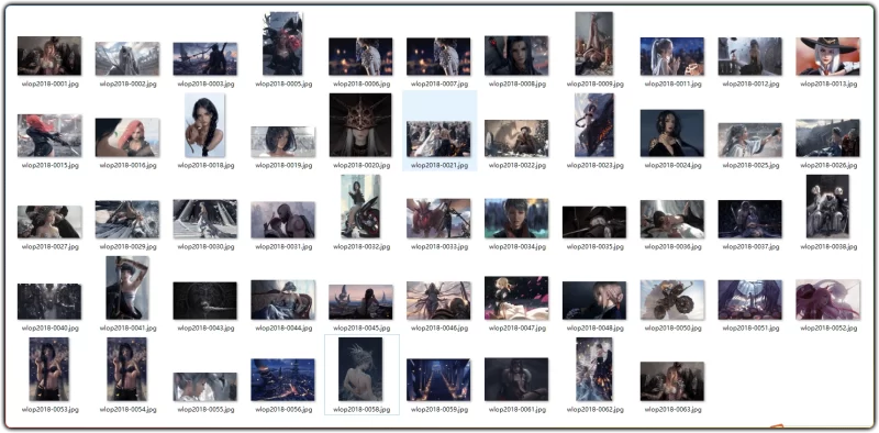 wlop2018 鬼刀壁纸 – 高清电脑壁纸打包下载(63P)-资源汇集