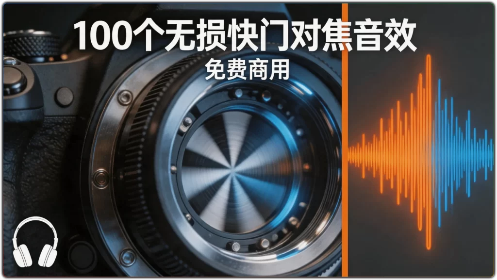 图片[1]-100个摄像机单反快门音效素材 | 无损拍摄对焦音效合集-资源汇集
