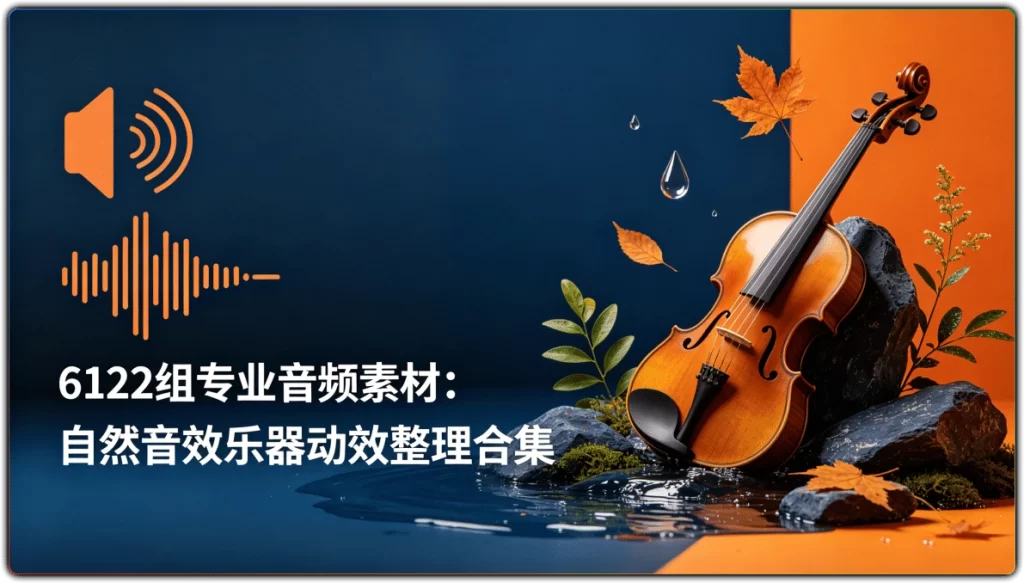 图片[1]-6122 组专业音频素材 | 自然音效乐器动效全场景适配-资源汇集