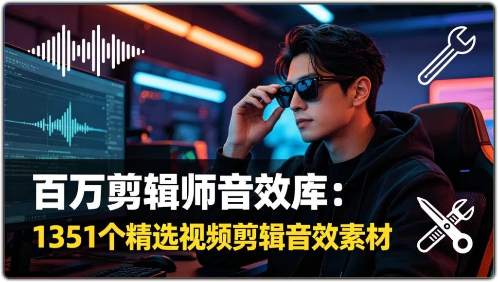 图片[1]-百万剪辑师精选音效库丨1351款视频剪辑配音素材-资源汇集