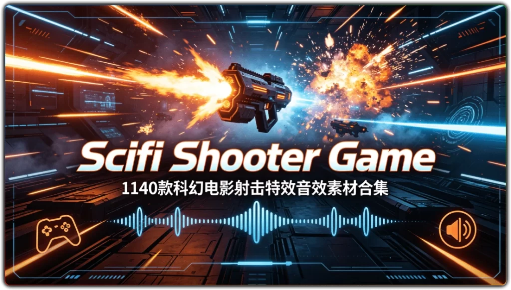 图片[1]-1140组科幻射击特效音效丨影视游戏后期专用素材-资源汇集