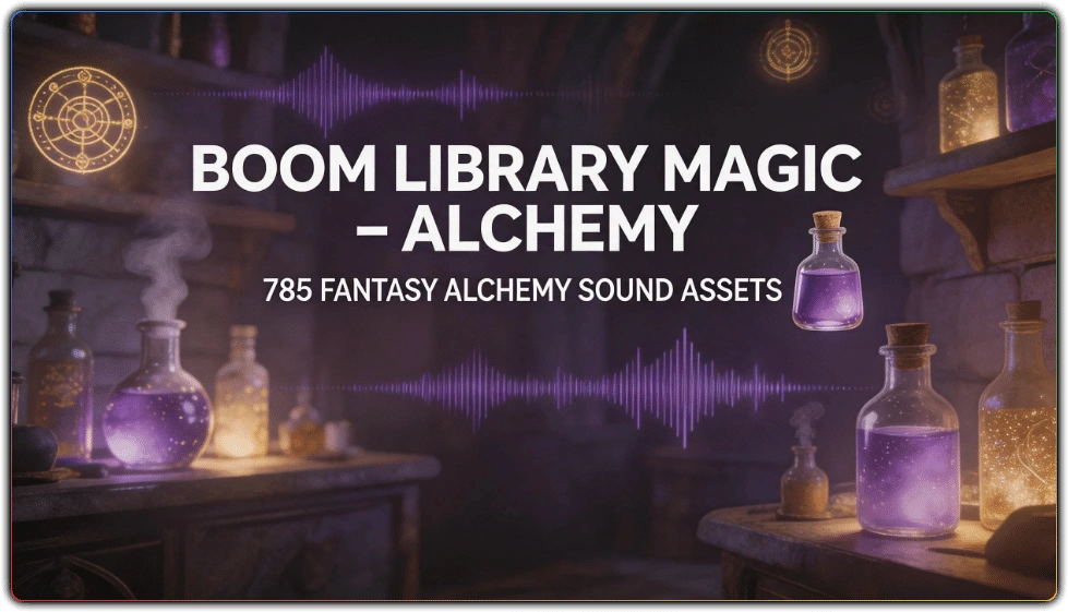 图片[1]-785 个奇幻魔法炼金音效素材包 | Boom Library Magic – Alchemy-资源汇集
