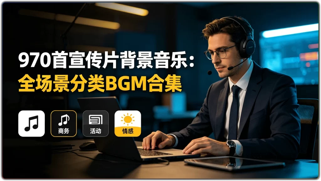图片[1]-970 首宣传片背景音乐合集 | 全场景分类 BGM 选用-资源汇集