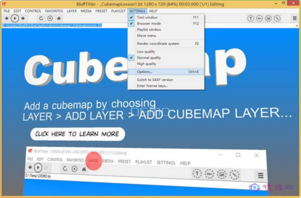 图片[1]-BluffTitler v16.5.0.4：3D 文本动画设计中文工具-资源汇集