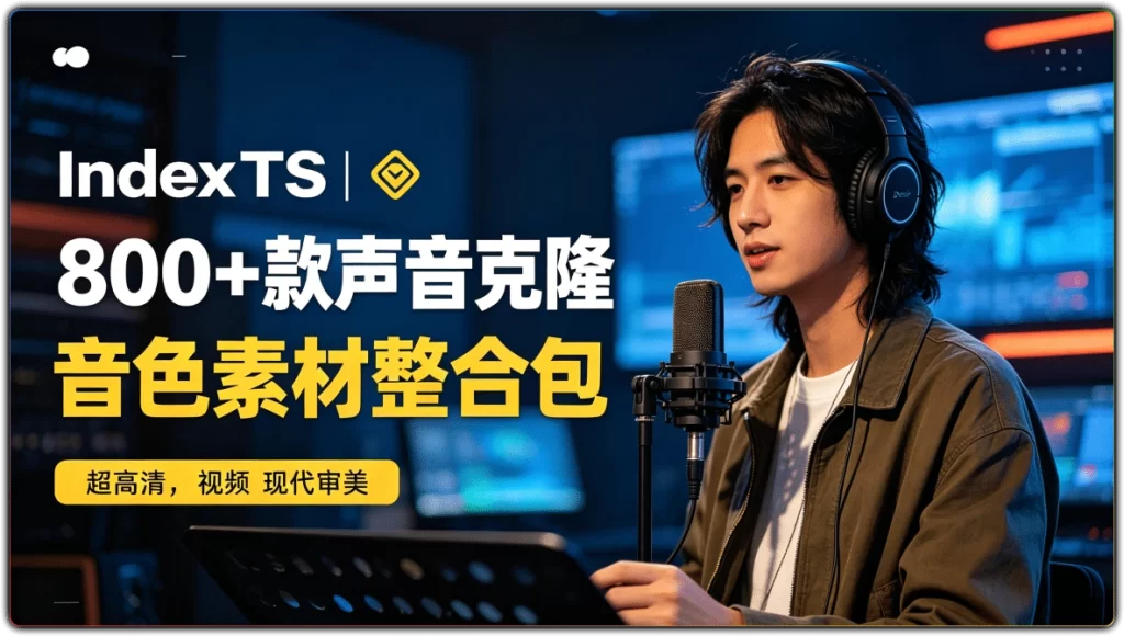 图片[1]-IndexTTS丨800+款声音克隆音色素材整合包-资源汇集