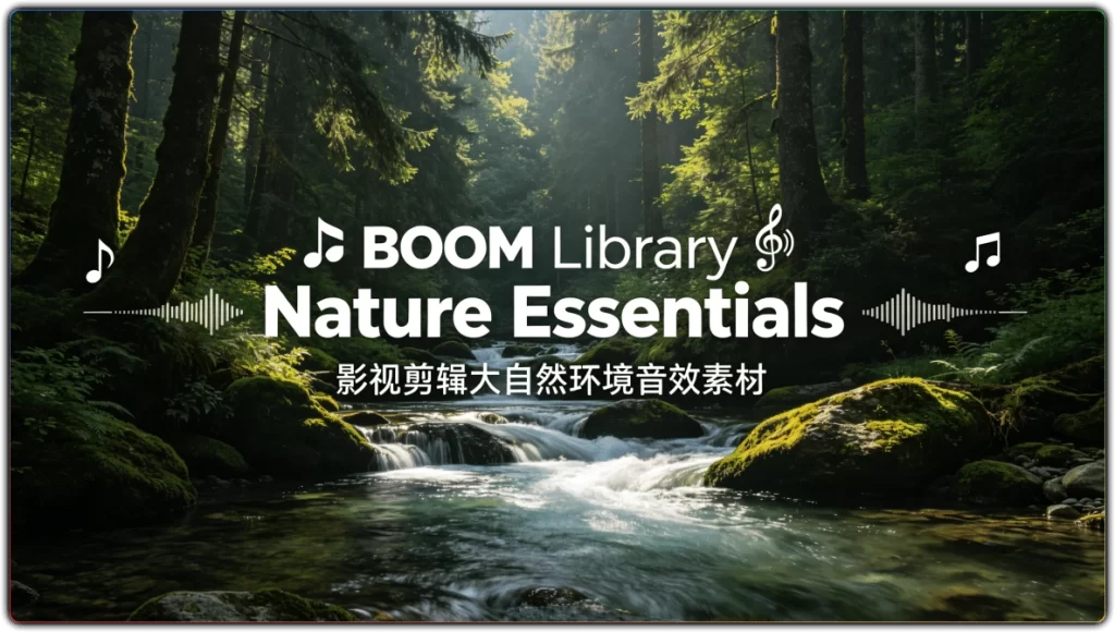 图片[1]-BOOM Library Nature Essentials | 影视剪辑大自然环境音效素材-资源汇集