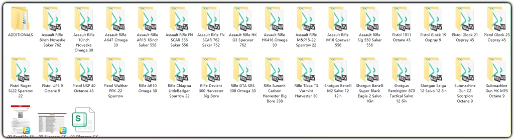 图片[2]-BOOMLibrary 消音枪音效素材 | 影视游戏高品质枪械音效包-资源汇集