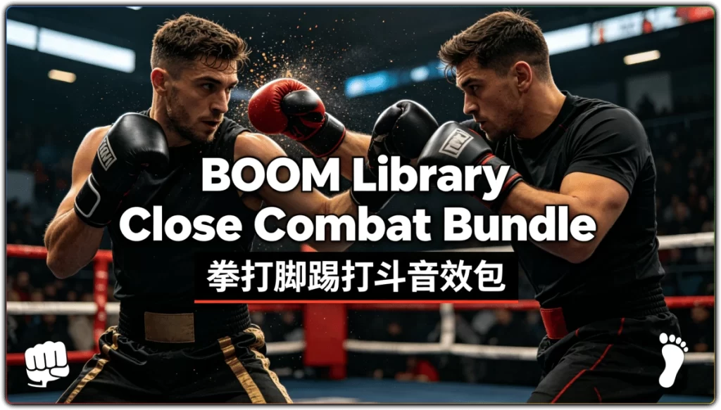 图片[1]-BOOM Library Close Combat Bundle| 拳打脚踢打斗音效包-资源汇集