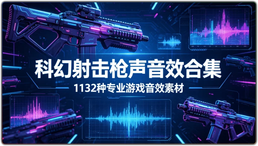 图片[1]-科幻射击枪声音效合集丨1132种专业游戏音效素材-资源汇集