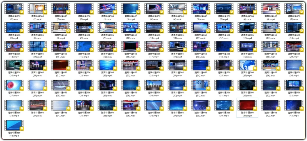 图片[2]-80套虚拟演播室直播背景 | 新闻主播短视频高清素材合集-资源汇集