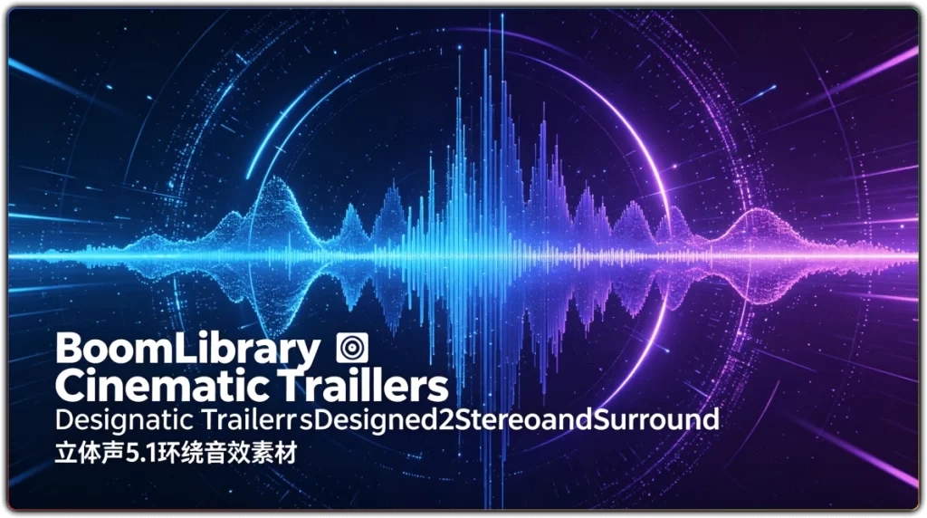 图片[1]-BoomLibraryCinematicTrailersDesigned2StereoandSurround | 立体声5.1环绕商用无损素材-资源汇集