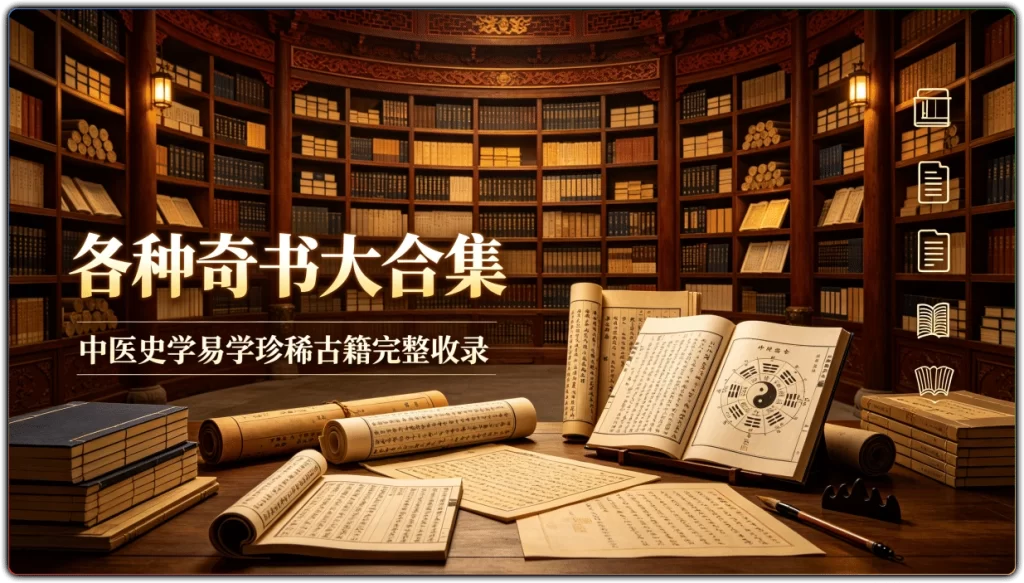 图片[1]-各种奇书大合集丨中医史学易学珍稀古籍完整收录-资源汇集