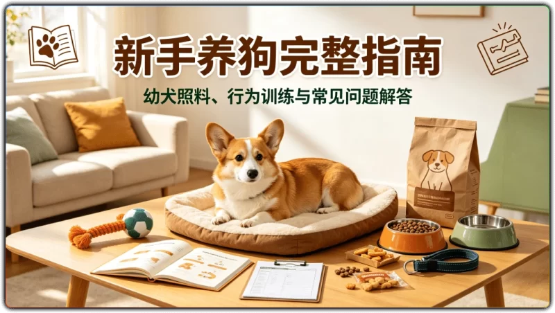 新手养狗完整指南丨幼犬喂养训练全套实操教程-资源汇集