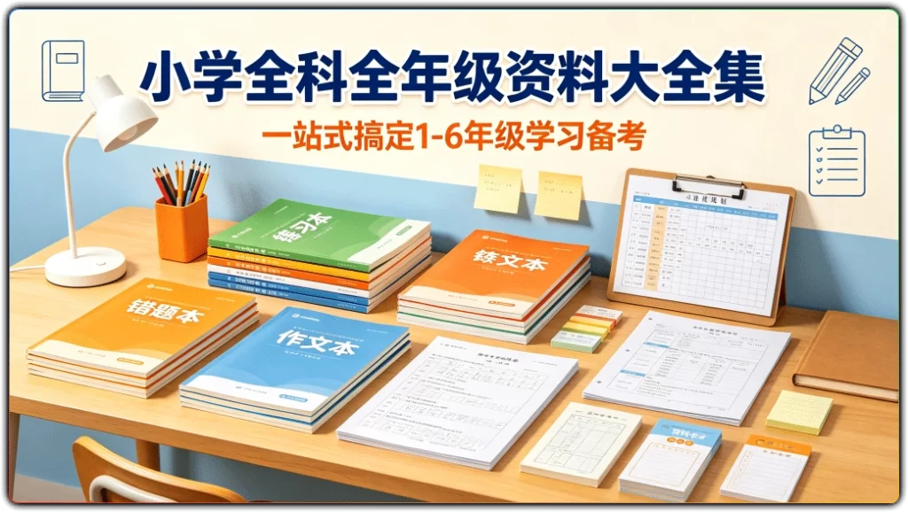 图片[1]-小学全科全年级资料大全集｜1-6年级小升初全套学习素材-资源汇集
