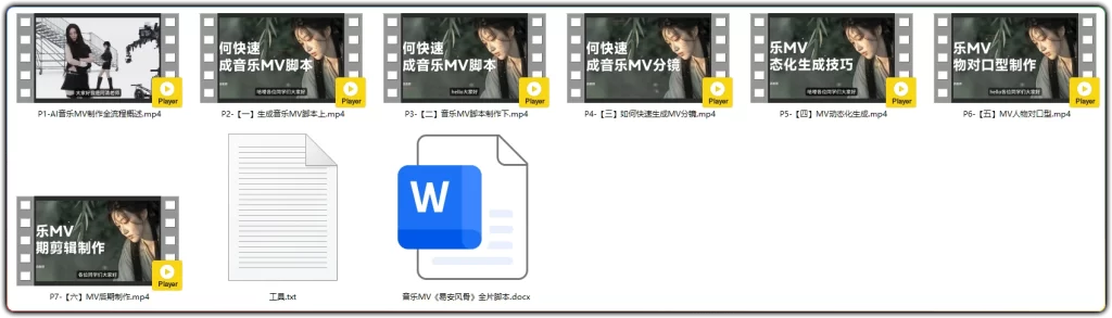 图片[2]-AI 音乐MV制作实操教程｜一站式从词曲到成片完整教学-资源汇集