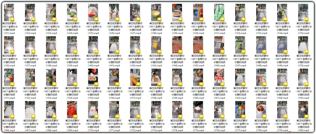 图片[2]-180个竖屏炒冰炒酸奶高清视频合集丨解压短视频素材-资源汇集