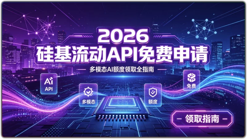 2026 硅基流动API免费申请 | 多模态AI额度领取全指南-资源汇集