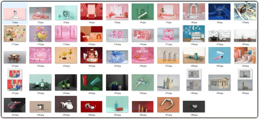 图片[2]-600款C4D工程源文件合集 | 电商场景模型素材自带材质灯光-资源汇集
