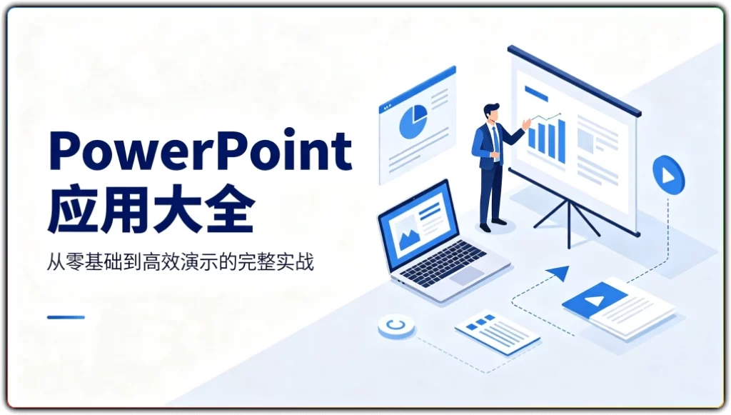 图片[1]-PowerPoint应用大全丨PPT制作到高效演示实战教程-资源汇集