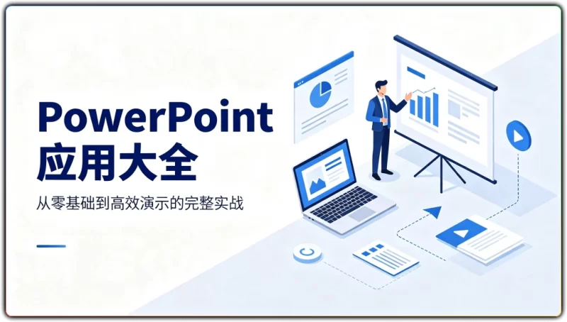 PowerPoint应用大全丨PPT制作到高效演示实战教程-资源汇集