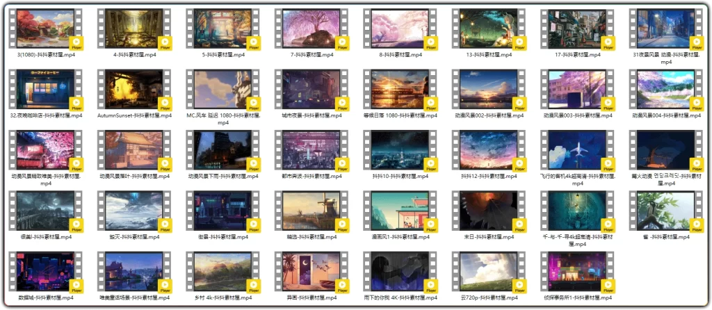 图片[3]-直播绿幕素材合集 | 108GB二次元3D动态虚拟背景 高清无水印-资源汇集