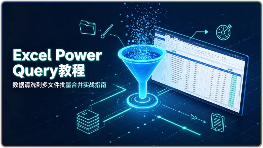 图片[1]-Excel Power Query教程 | 数据清洗到多文件批量合并实战指南-资源汇集