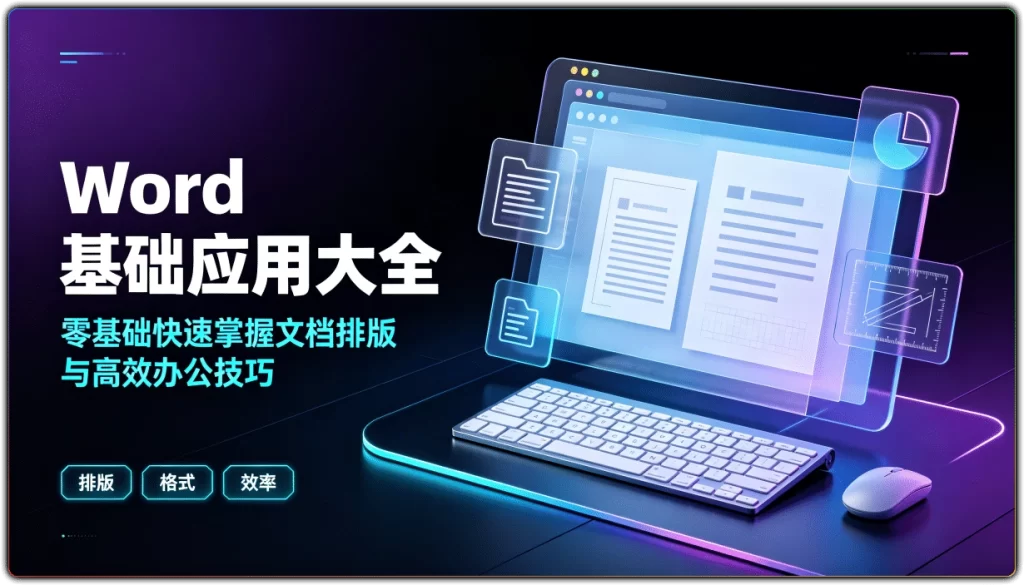 图片[1]-Word基础应用大全：零基础快速掌握文档排版与高效办公技巧-资源汇集