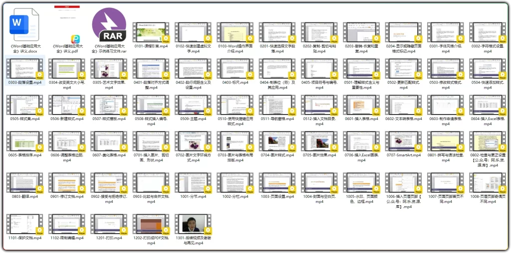 图片[2]-Word基础应用大全：零基础快速掌握文档排版与高效办公技巧-资源汇集