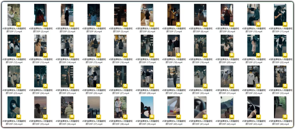 图片[2]-901款情感视频素材丨街拍车流城市夜景治愈风景合集-资源汇集